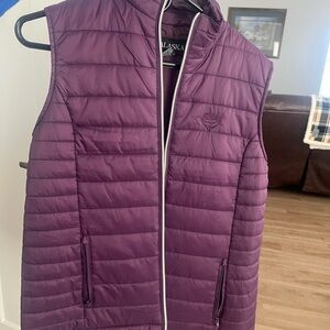 Purple Puffer Vest